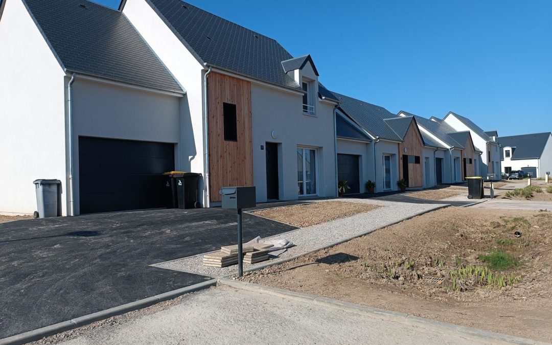 Livraison de 10 logements individuels à Quettehou